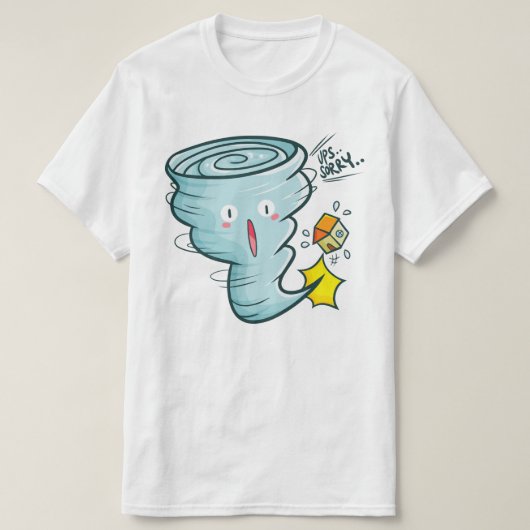 Sorry Tornado T-shirt (Design voorkant)