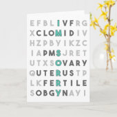 Sorry (turquoise) kaart (Gele Bloem)