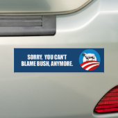 SORRY U KUNT EEN BLAME STRUIK ANYMORE Bumpersticke Bumpersticker (Op auto)