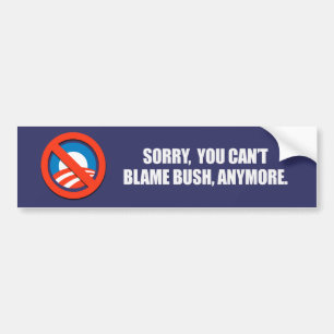 SORRY U KUNT EEN BLAME STRUIK ANYMORE Bumpersticke Bumpersticker