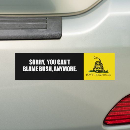 SORRY U KUNT EEN BLAME STRUIK ANYMORE Bumpersticke Bumpersticker (Op auto)