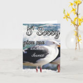 Sorry, vergeef me_ kaart (Gele Bloem)