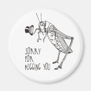 Sorry voor afluisteren: sprinkhaan / cricket magneet
