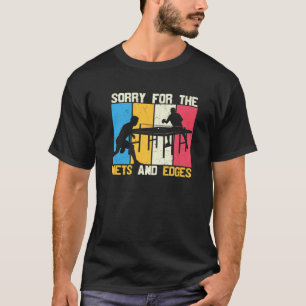 Sorry voor de nesten en dalen grappig pingpong Pla T-shirt