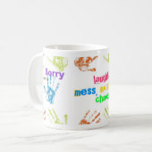 Sorry voor de rotzooi koffiemok (Voorkant links)