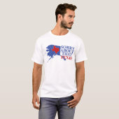 Sorry voor die Texas - Alaska Pride T-shirt (Voorkant volledig)