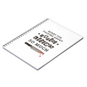 SORRY VOOR HET DENKEN OVER ERNSTIGE KILLER ZOVEEL NOTITIEBOEK (Linkerzijde)