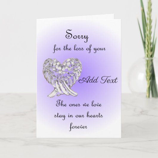 Sorry voor het verlies van kaart (Voorkant)