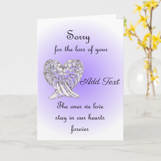 Sorry voor het verlies van kaart (Gele Bloem)