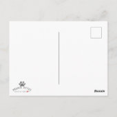 Sorry voor het verlies van uw kat-postkaart briefkaart (Achterkant)