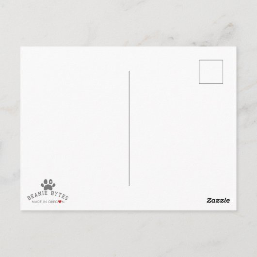 Sorry voor het verlies van uw kat-postkaart briefkaart (Achterkant)