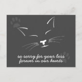 Sorry voor je Briefkaart voor het liefdadigheidsge (Voorkant)