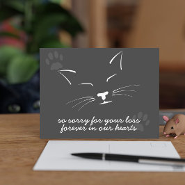 Sorry voor je Briefkaart voor het liefdadigheidsge