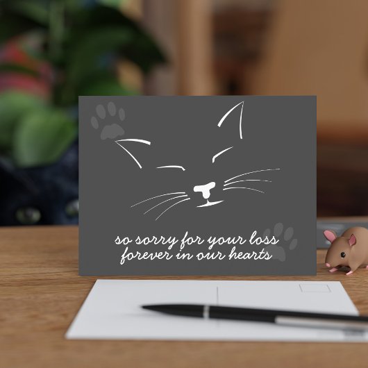 Sorry voor je Briefkaart voor het liefdadigheidsge