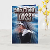 Sorry voor je creditcard kaart (Gele Bloem)