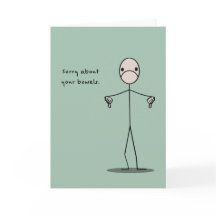 Sorry voor je darmen