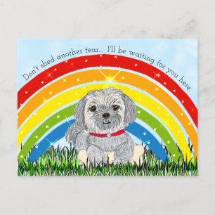 Sorry voor je Loos, Dog Memorial Feestdagenkaart