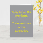 Sorry voor kaart (Gele Bloem)