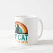 Sorry voor laat mijn kat koffiemok (Voorkant rechts)