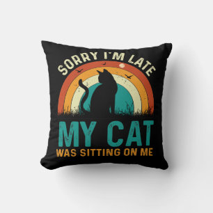 Sorry voor laat mijn kat kussen