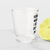 Sorry voor laatste nachtelijke grappige prijsopgav shot glas (Links)