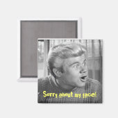 Sorry voor mijn gezicht! magneet (Voorkant / Achterkant)