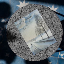 Sorry voor uw verlies, aanpasbaar briefkaart