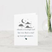 Sorry voor uw verlies sympathie groet kaart (Voorkant)