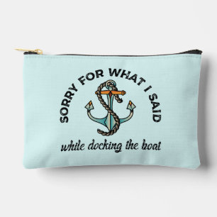Sorry voor wat ik zei: Funny Boating Humor Anchor Etui
