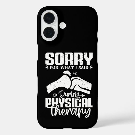 Sorry Voor Wat Ik Zei Fysieke Therapie Herstel Case-Mate iPhone Case (Achterkant)