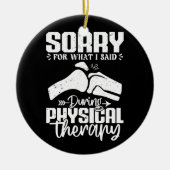 Sorry voor wat ik zei fysiotherapie herstel keramisch ornament (Voorkant)