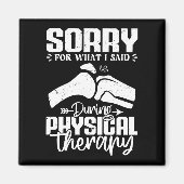 Sorry voor wat ik zei fysiotherapie herstel magneet (Voorkant)