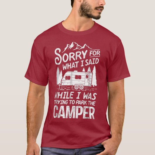 Sorry voor wat ik zei over de Camping Driver Shirt (Voorkant)