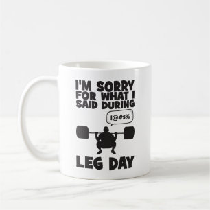 Sorry voor wat ik zei tijdens Been Day - Grappig G Koffiemok