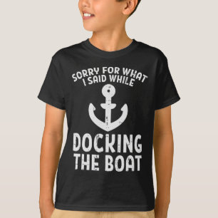 Sorry voor wat ik zei tijdens het aanmeren van de t-shirt