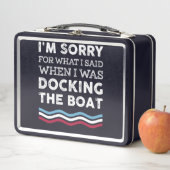 Sorry voor wat ik zei toen ik de boot aandeed (In situ)