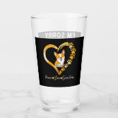 Sorry voor wat ik zei toen ik de boot aandeed glas (Achterkant)