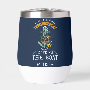 Sorry voor wat ik zei toen ik de boot nochtans dee