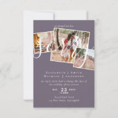 SORRY! Wedding-uitstel verandering van datum FOTO (Voorkant)