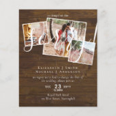 SORRY! Wedding-uitstel verandering van datum FOTO (Voorkant)