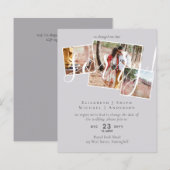 SORRY! Wedding-uitstel verandering van datum FOTO (Voorkant / Achterkant)