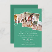 SORRY! Wedding-uitstel verandering van datum FOTO (Voorkant / Achterkant)