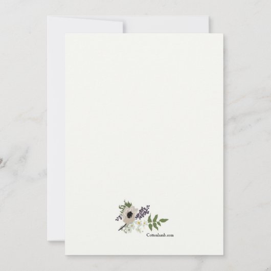 Sorry Wenskaart Kaart (Achterkant)