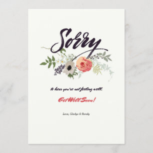 Sorry Wenskaart Kaart