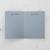 Sorry zwarte Kaart (Binnen)