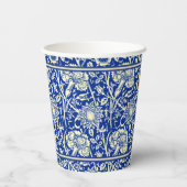 Sorta Blue Calico Papieren Bekers (Achterkant)