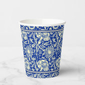 Sorta Blue Calico Papieren Bekers (Links)