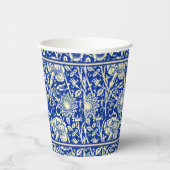 Sorta Blue Calico Papieren Bekers (Rechts)