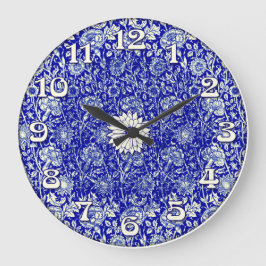 Sorta Blue Calico Timekeeper Grote Klok