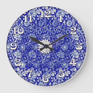 Sorta Blue Calico Timekeeper Grote Klok